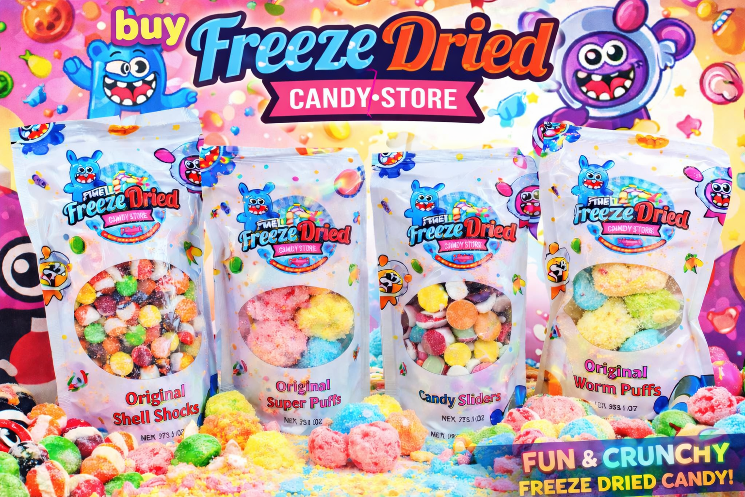 Buy Freeze Dried Candy. Store Authorized Supplier of The Freeze Dried Candy Store